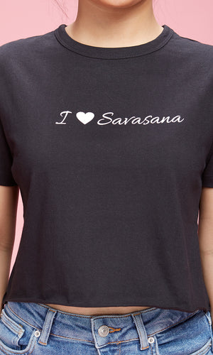 I Heart Savasana T-shirt